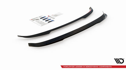 Spoiler CAP für BMW 3er Touring G21 M-Paket schwarz matt
