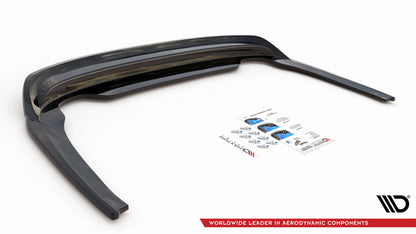 Mittlerer Diffusor Heck Ansatz DTM Look für Skoda Octavia Mk4 Carbon Look