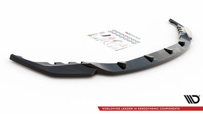 Front Ansatz V.2 für BMW M4 G82 / M3 G80 schwarz Hochglanz