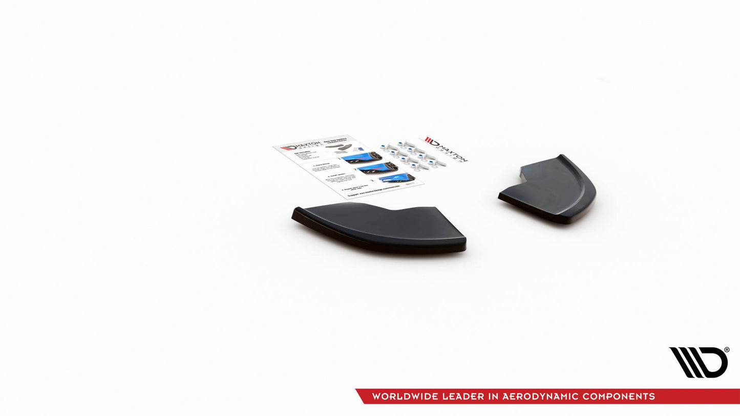 Heck Ansatz Flaps Diffusor für Seat Ibiza Cupra Mk3 schwarz Hochglanz
