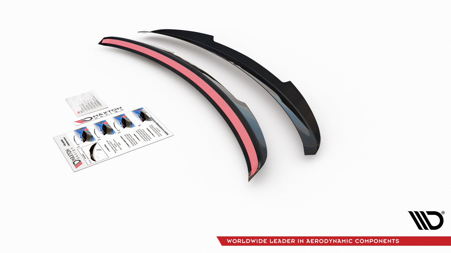 Spoiler CAP für Audi A6 S-Line / S6  C8 Avant Carbon Look