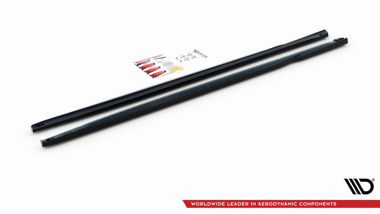 Seitenschweller Ansatz für Honda Civic Mk9 Carbon Look