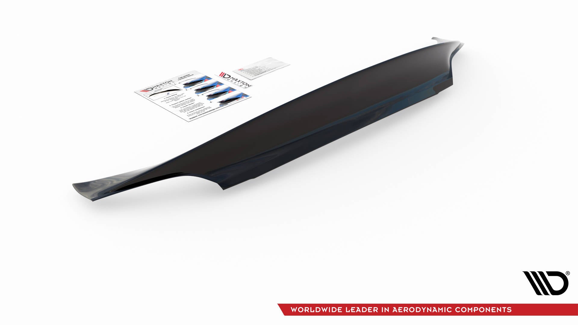 Heckscheiben Spoiler für Ford Fiesta Standard/ ST-Line/ ST schwarz matt