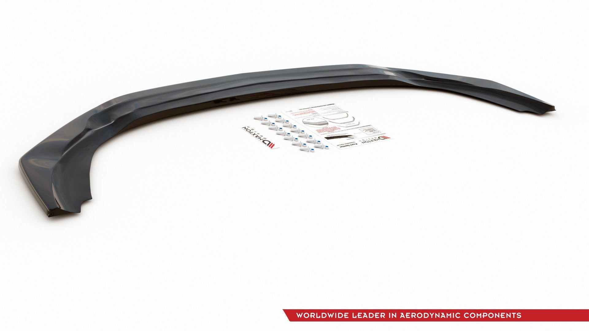 Front Ansatz V.1 für Mercedes A35 AMG Aero W177  schwarz Hochglanz