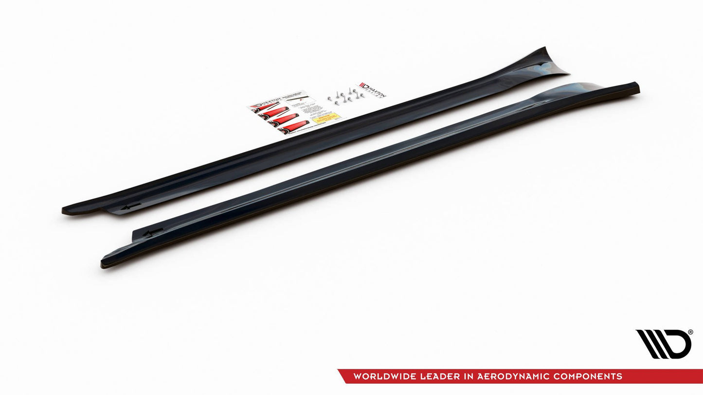 Seitenschweller Ansatz für Porsche 911 Carrera 991 Carbon Look