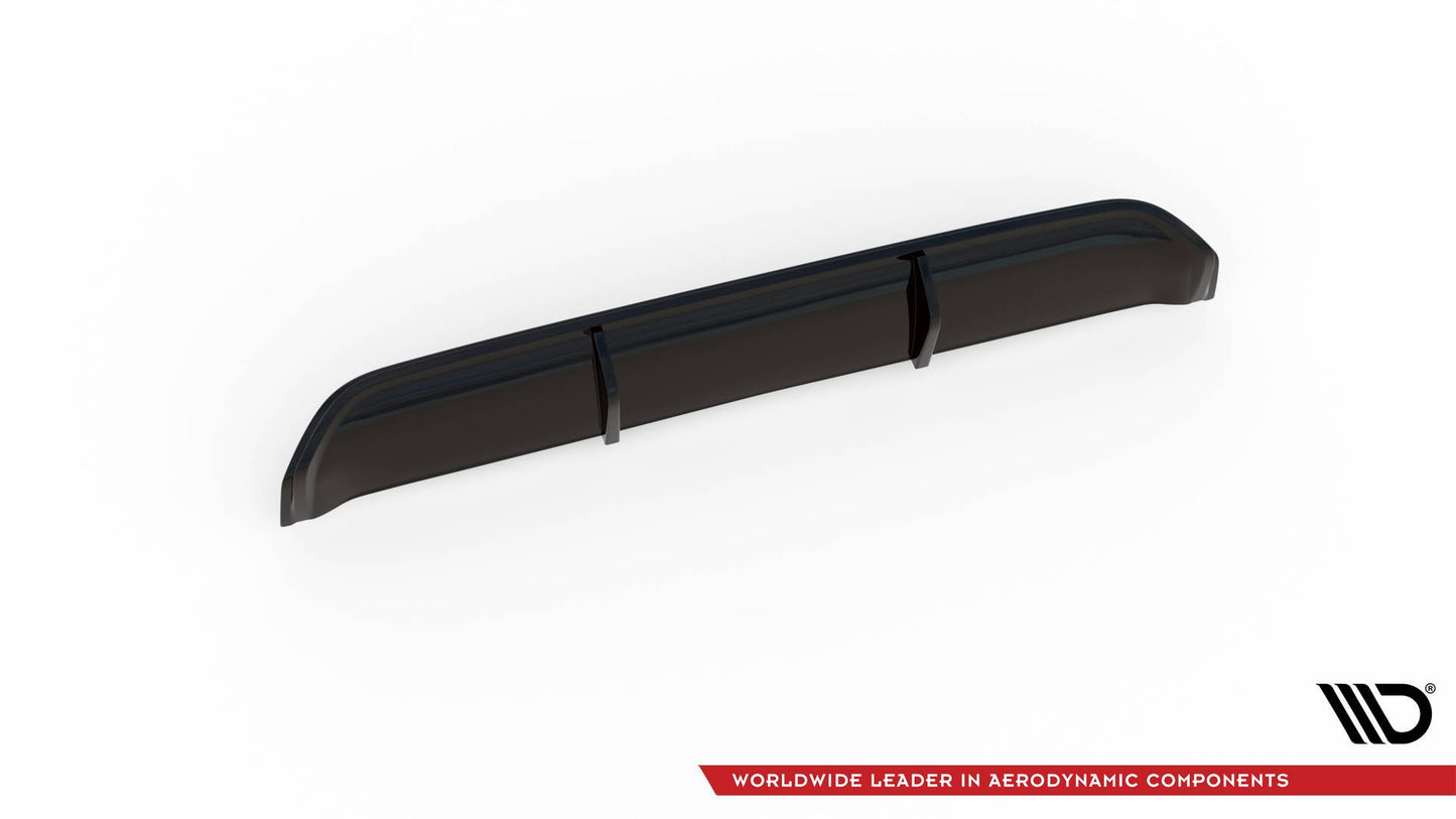 Diffusor Heck Ansatz für Mercedes-Benz V-Klasse AMG-Line W447 Facelift schwarz matt