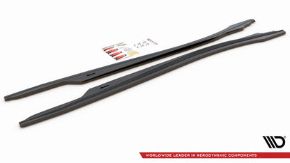 Seitenschweller Ansatz für Lexus LC 500 Carbon Look