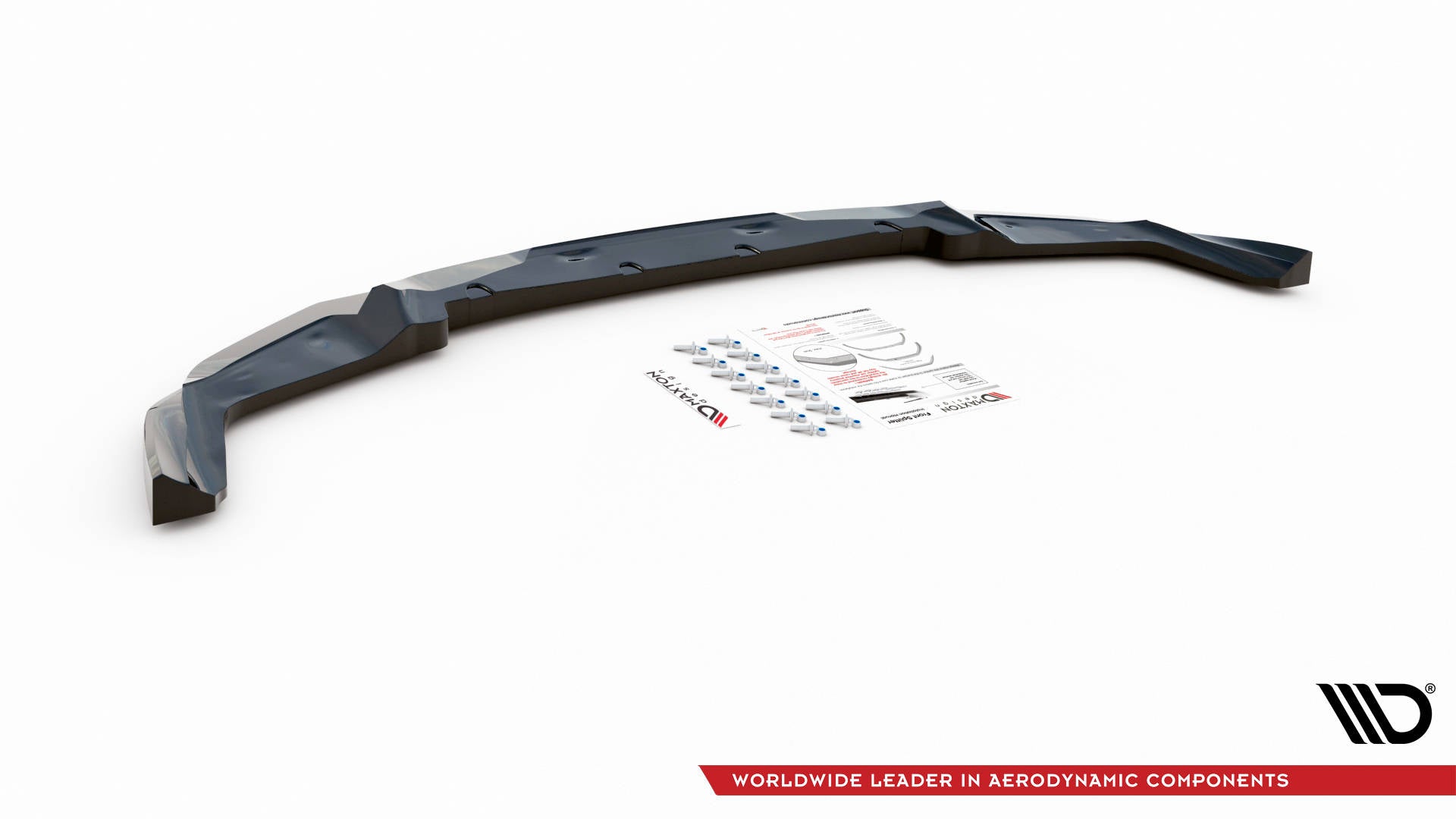 Front Ansatz V.1 für BMW M2 Competition F87 schwarz Hochglanz