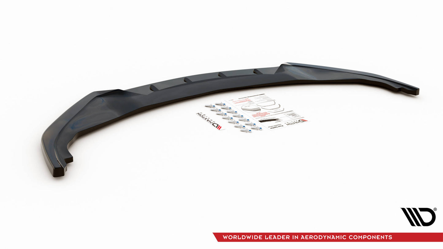 Front Ansatz für Infiniti Q60 S Mk2 schwarz matt