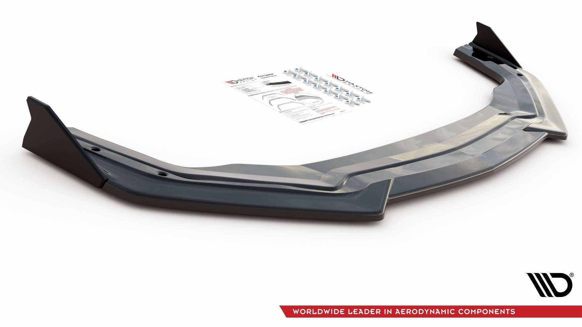 Front Ansatz +Flaps für V.1 Ford Mustang GT Mk6 Facelift