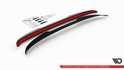 Spoiler CAP für Volkswagen T-Cross Carbon Look