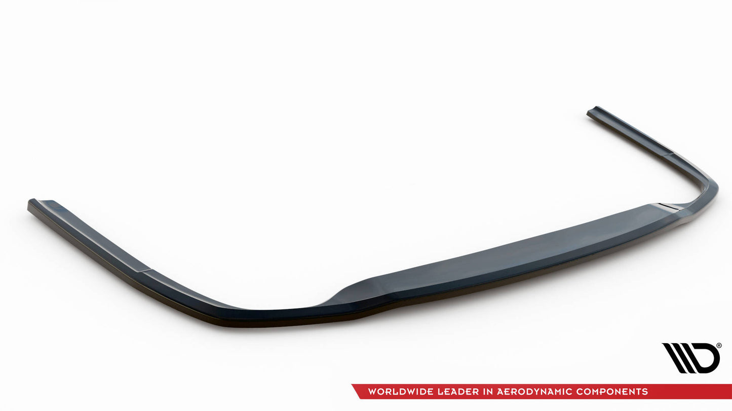 Mittlerer Diffusor Heck Ansatz für Audi A6 C8 Carbon Look