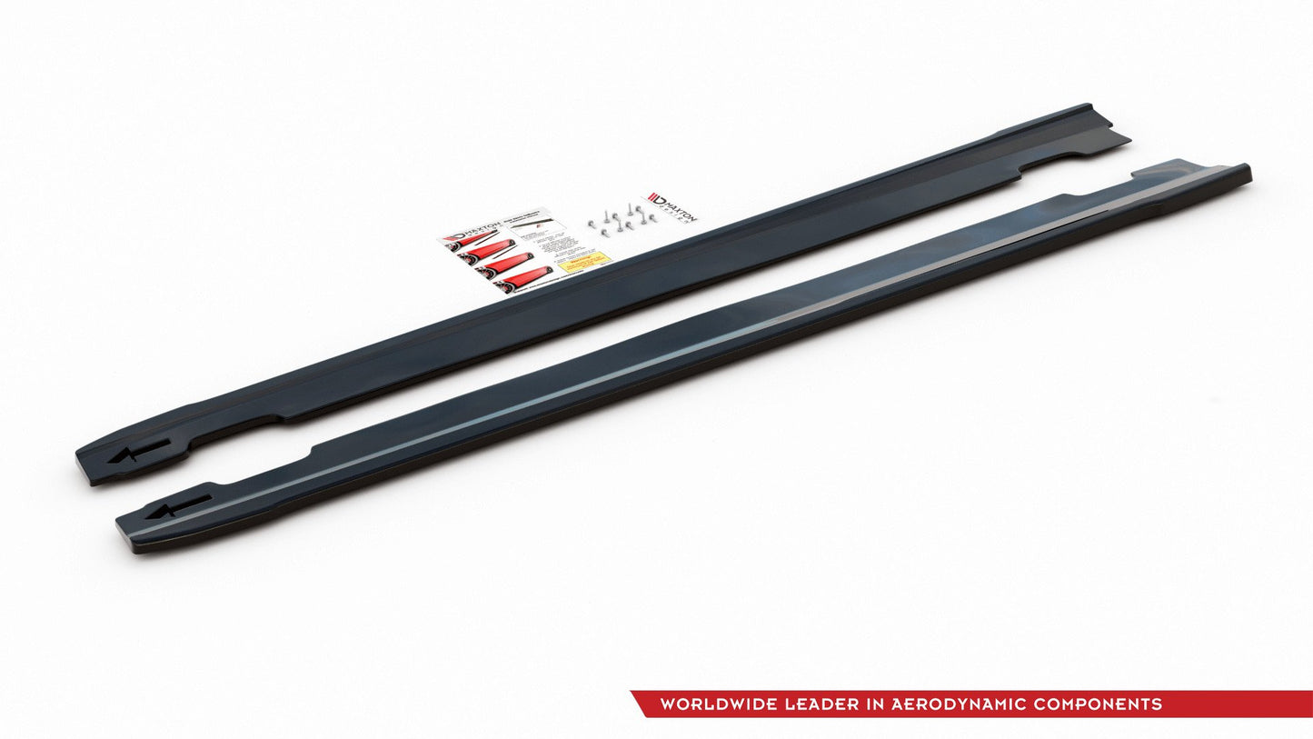 Seitenschweller Ansatz für V.4 Hyundai I30 N Mk3 / Mk3 FL Hatchback/ Fastback Carbon Look
