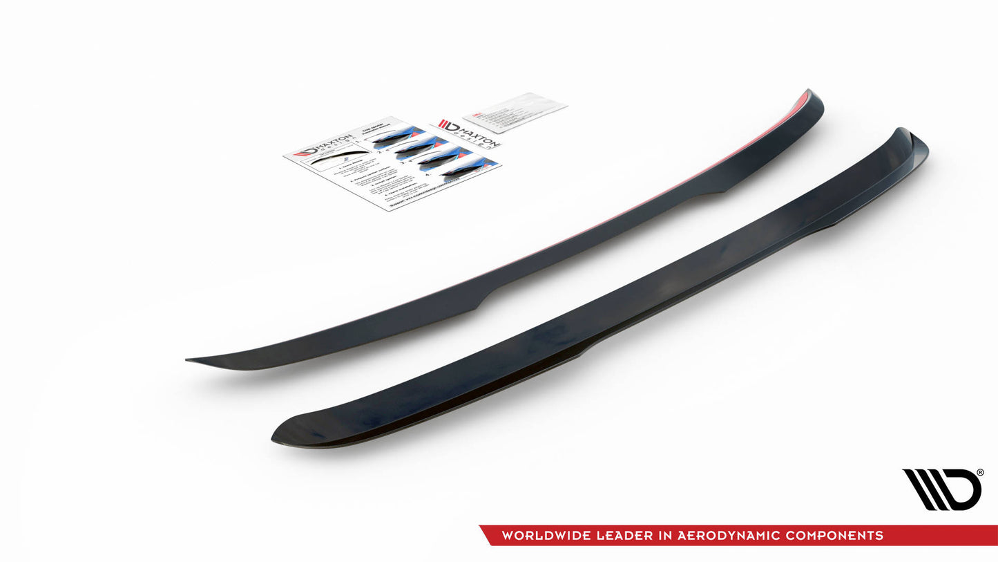 Spoiler CAP V.1 für Volvo V70 Mk3 schwarz matt