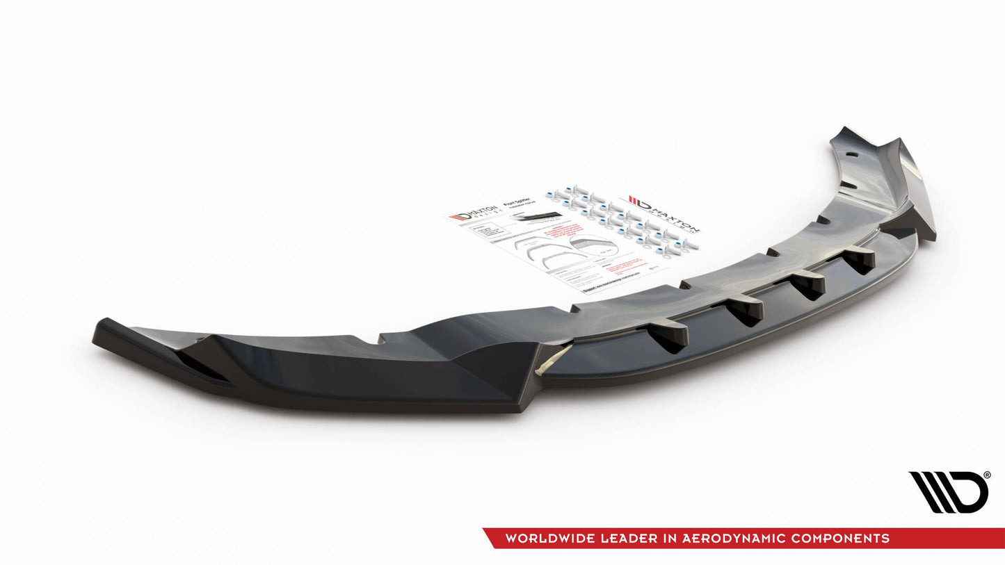 Front Ansatz V.1 für BMW X5 M F15 schwarz Hochglanz