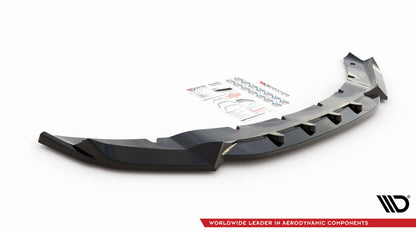 Front Ansatz V.1 für BMW X5 M F15 schwarz Hochglanz