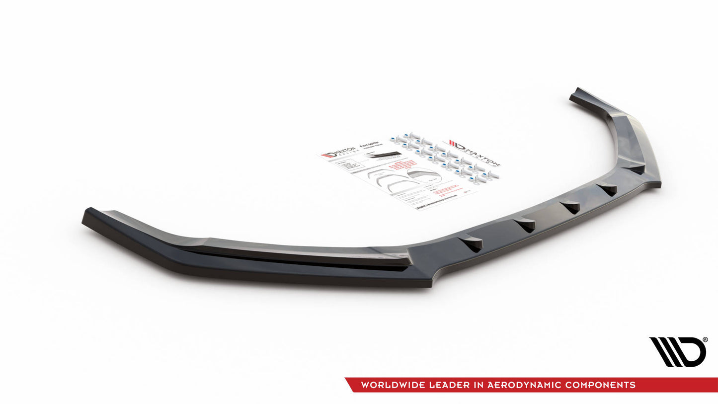 Front Ansatz V.1 für Hyundai I20 N Mk3 schwarz matt