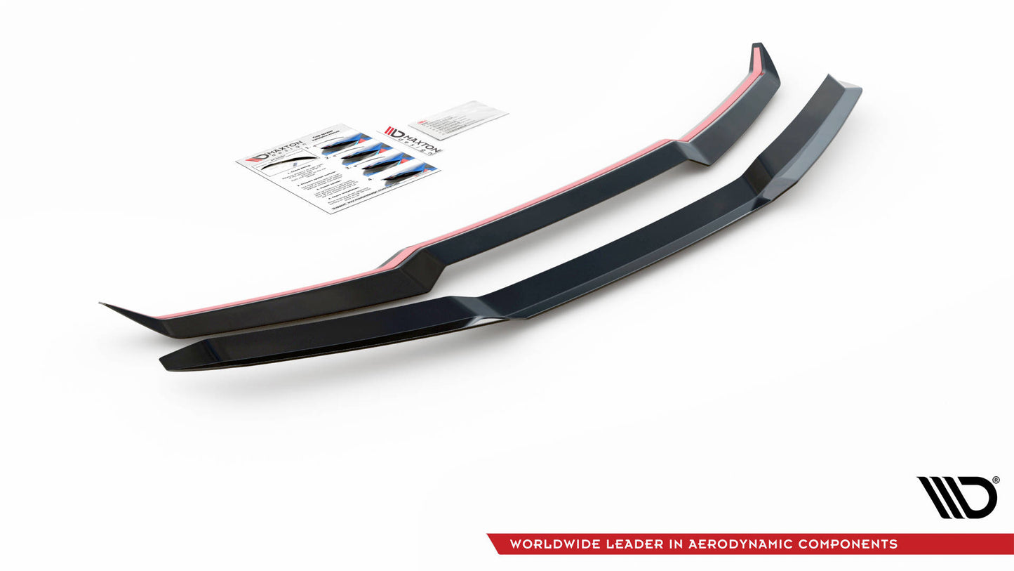 Spoiler CAP für Hyundai I20 N Mk3 schwarz matt