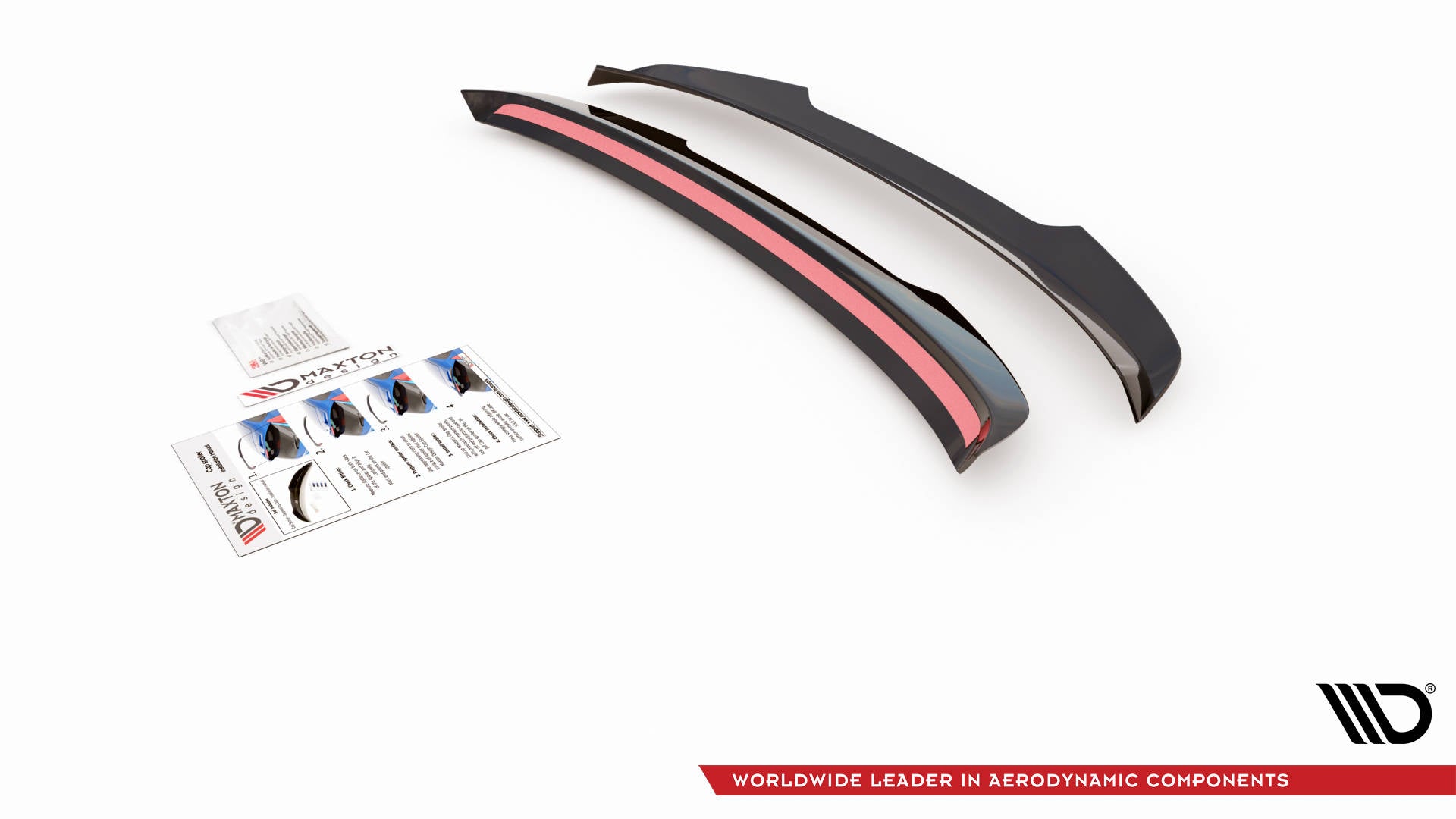 Spoiler CAP für Skoda Fabia Combi Mk3 schwarz Hochglanz