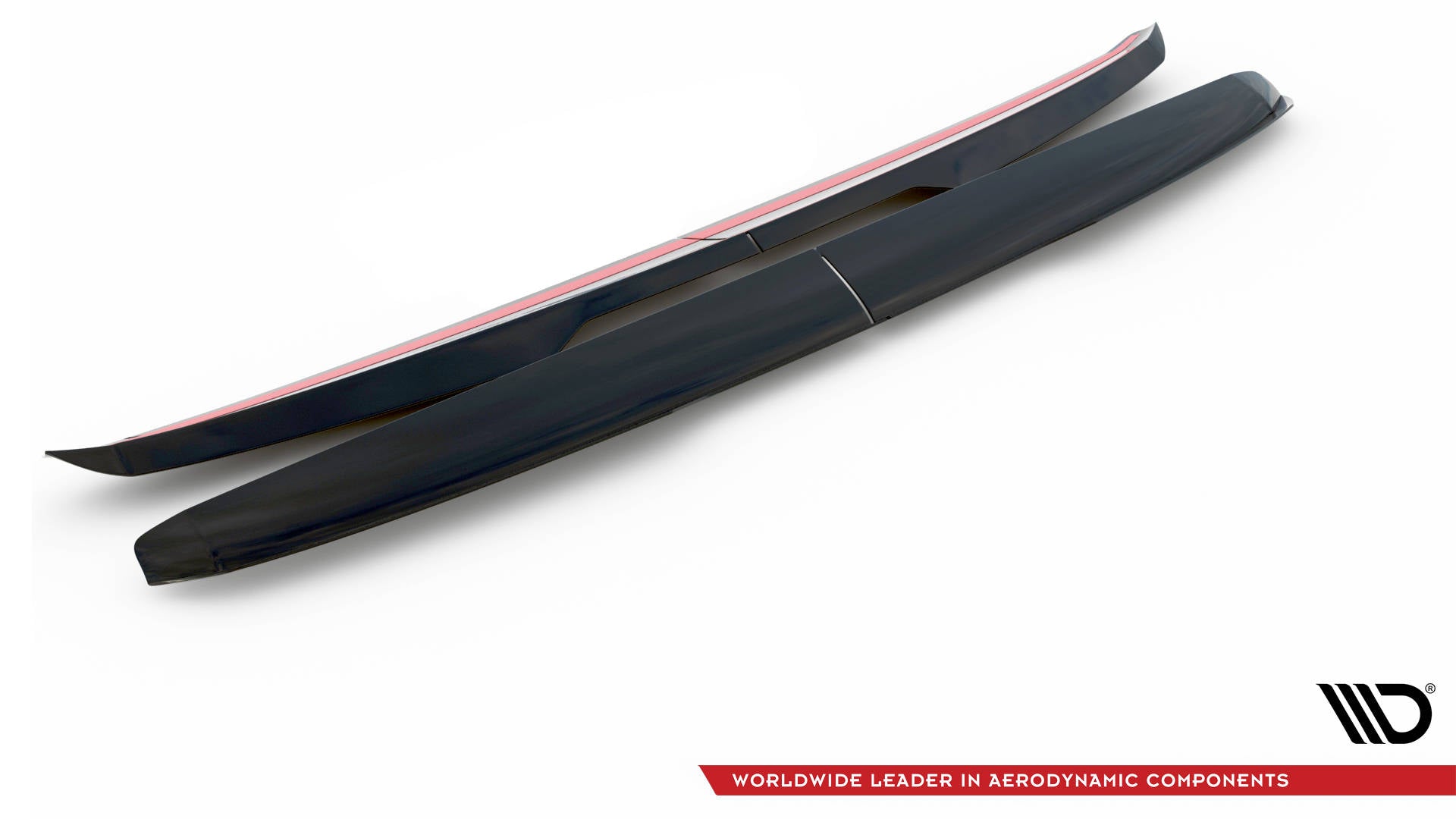 Spoiler CAP für Ford Transit Custom ST-Line Mk1 Facelift schwarz Hochglanz