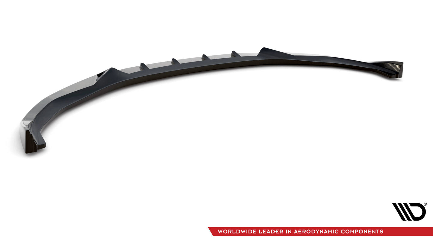 Front Ansatz V.2 für BMW 4er Gran Coupe M-Paket G26 schwarz Hochglanz