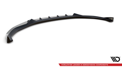 Front Ansatz V.2 für BMW 4er Gran Coupe M-Paket G26 schwarz Hochglanz