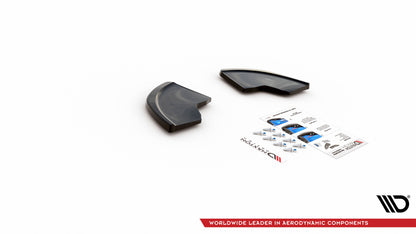 Heck Ansatz Flaps Diffusor für Seat Ibiza Cupra Mk3 schwarz Hochglanz