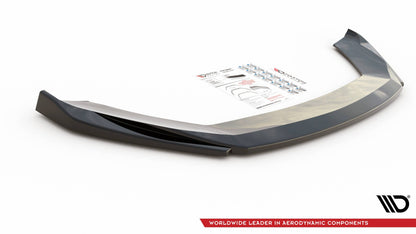 Front Ansatz V.5 für Seat Leon Cupra / FR Mk3 FL schwarz matt