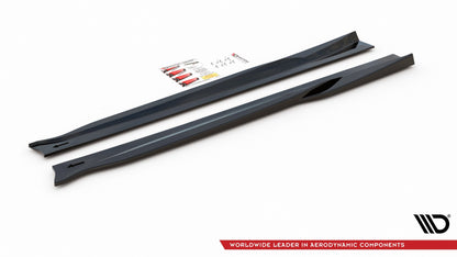 Seitenschweller Ansatz für Alfa Romeo 4C Carbon Look