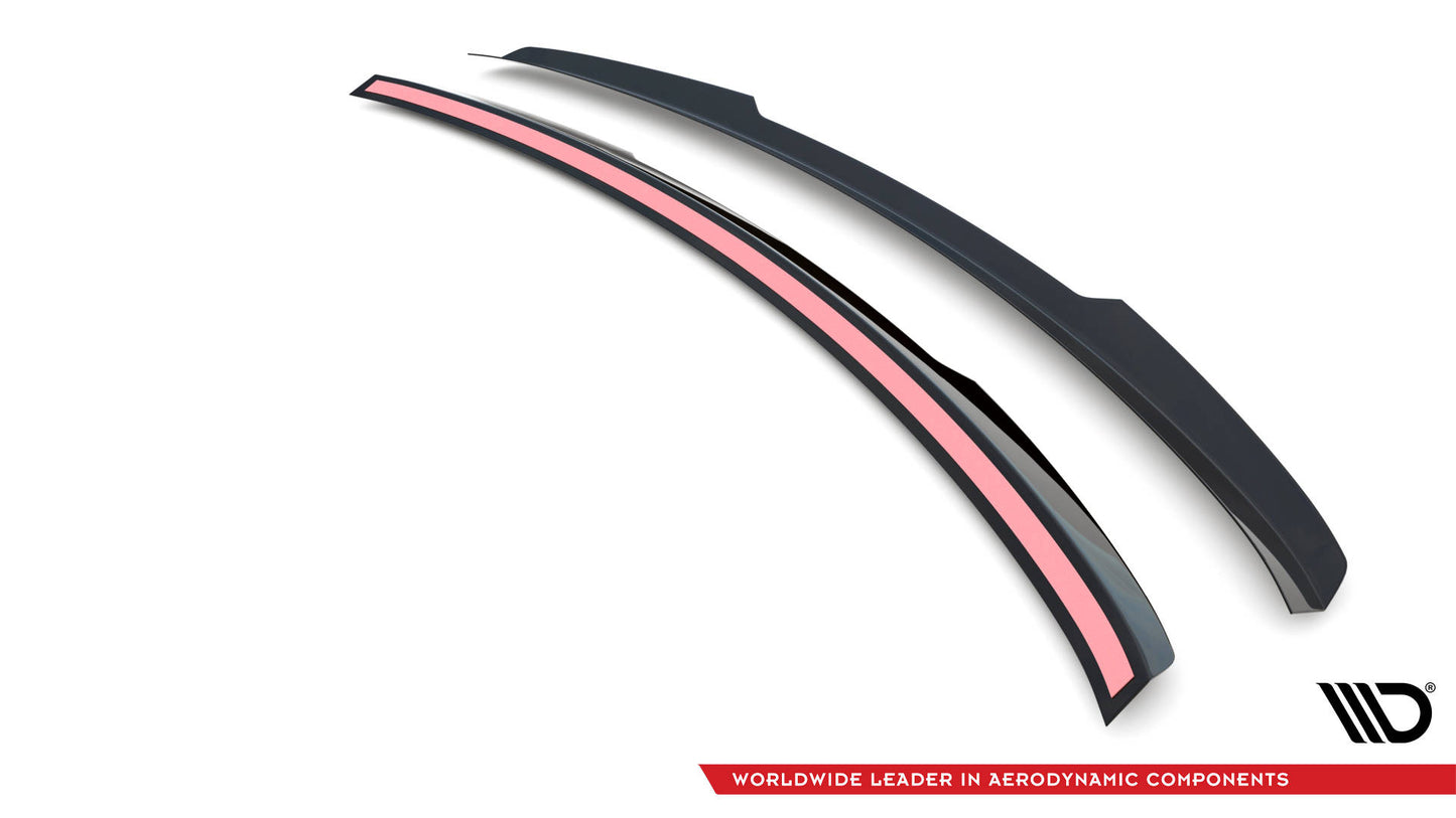 Niedriger Spoiler CAP für Audi RSQ8 Mk1 Carbon Look