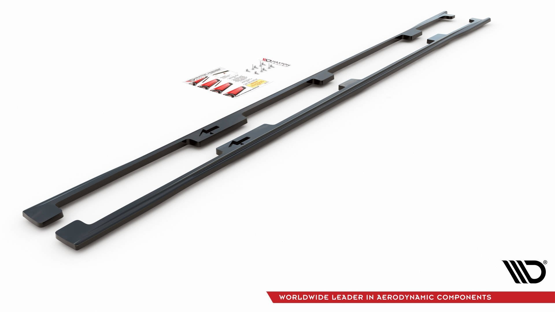 Seitenschweller Ansatz für Lexus LS Long Wheelbase Mk4 Facelift schwarz Hochglanz