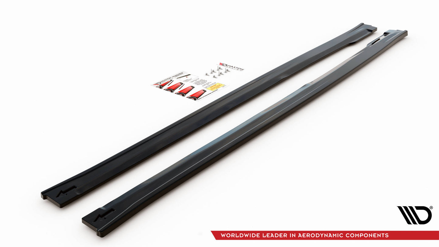 Seitenschweller Ansatz für Kia Optima Mk4 Carbon Look