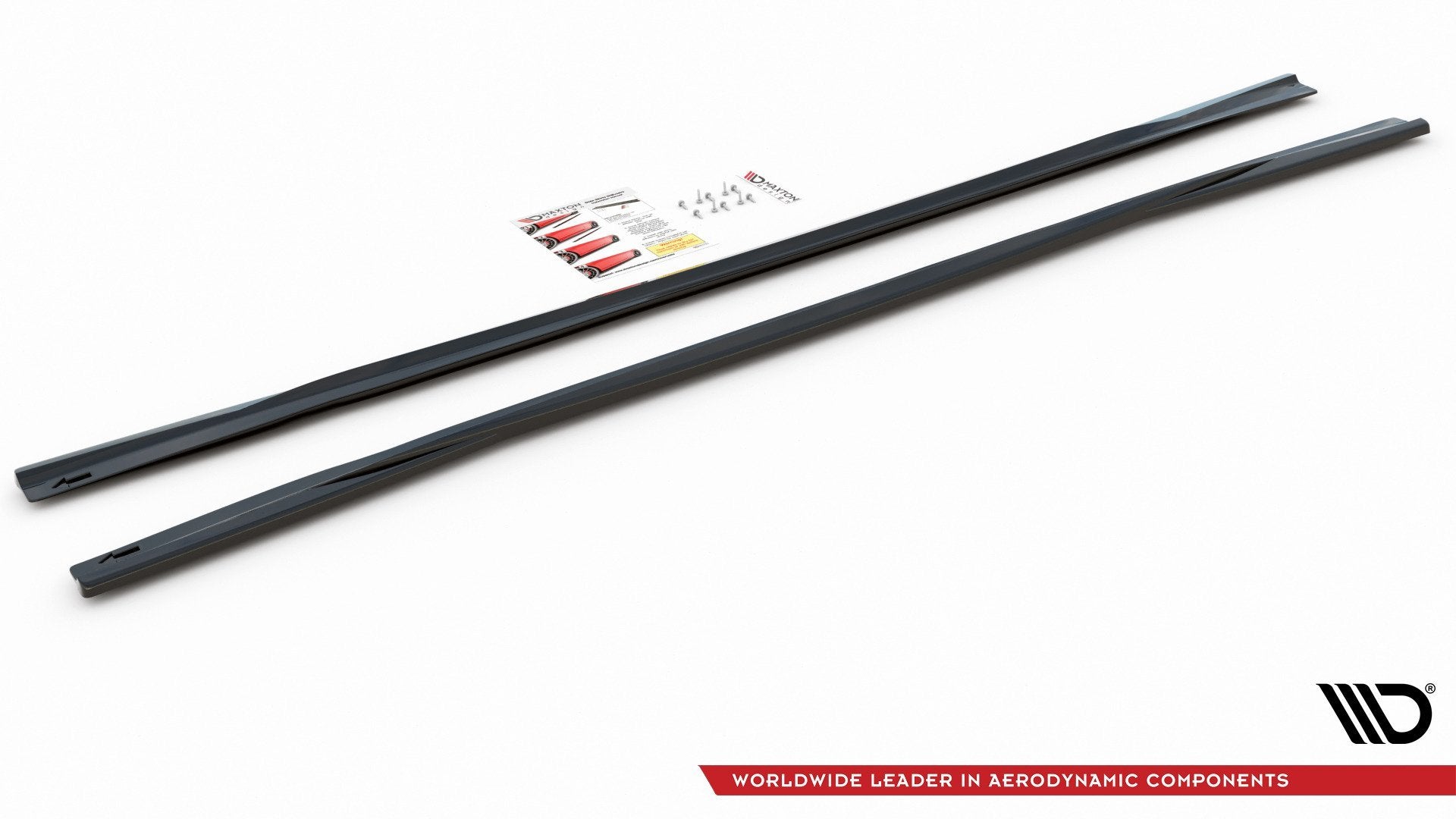 Seitenschweller Ansatz für Aud A6 S-Line / S6 C8  Carbon Look