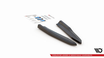 Heck Ansatz Flaps Diffusor V.3 für Skoda Octavia RS Mk4 schwarz matt