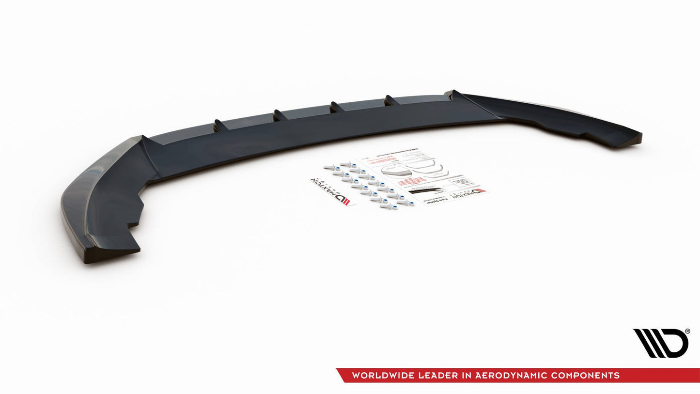 Front Ansatz V.1 für Seat Leon FR Mk4 schwarz matt