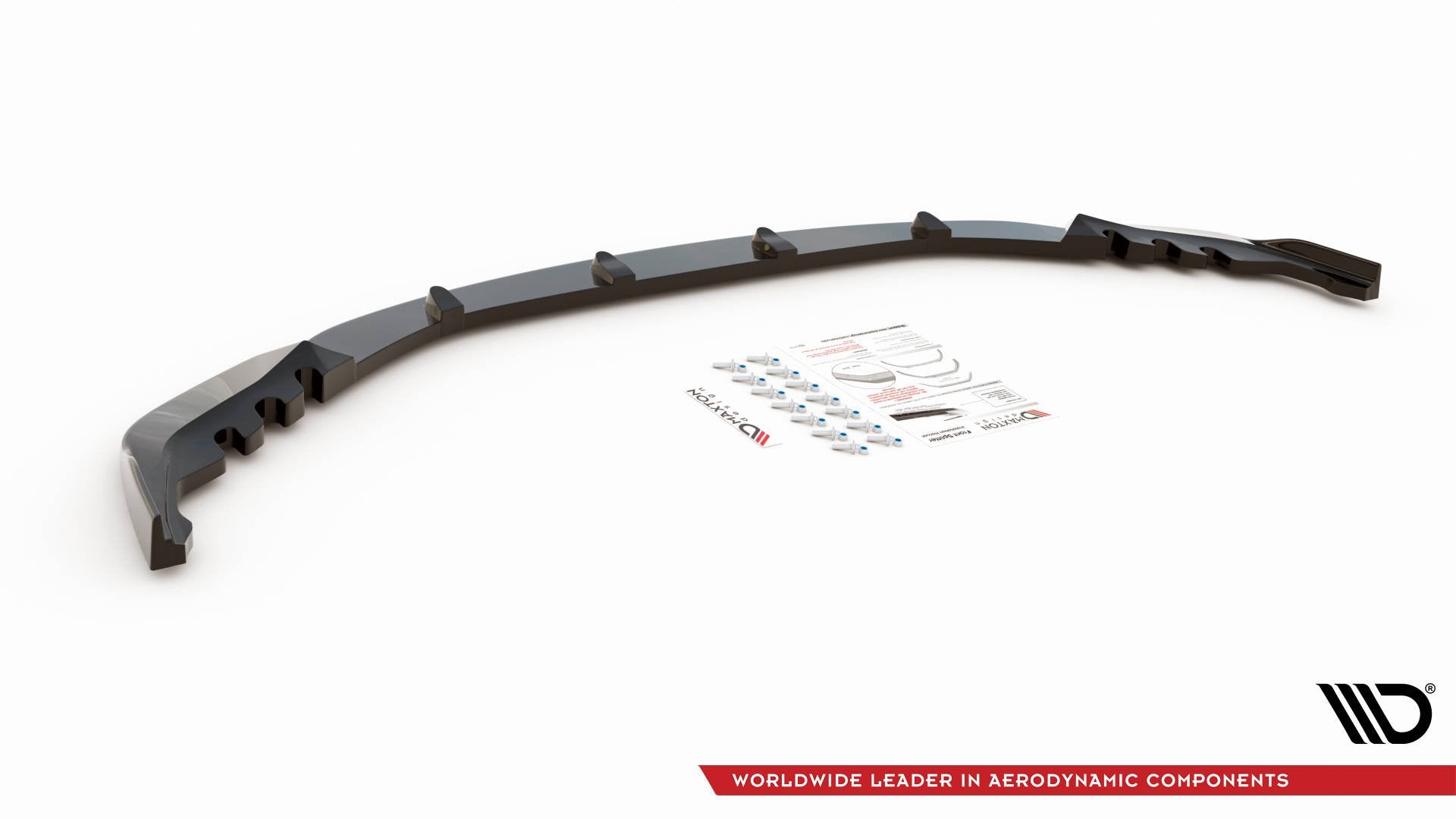 Front Ansatz V.3 für BMW M4 G82 / M3 G80 schwarz Hochglanz