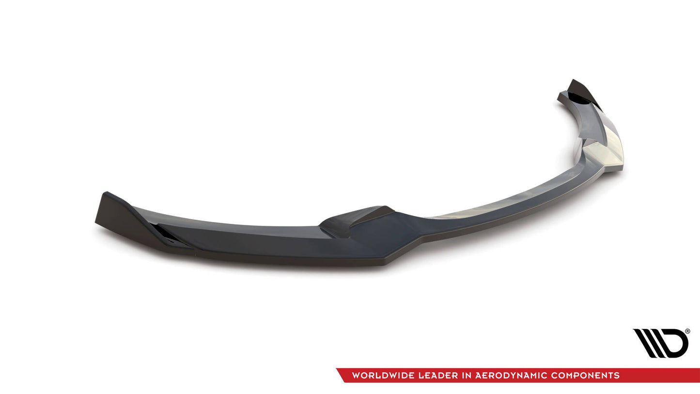 Front Ansatz V.1 für BMW 2 M-Paket F22 schwarz Hochglanz