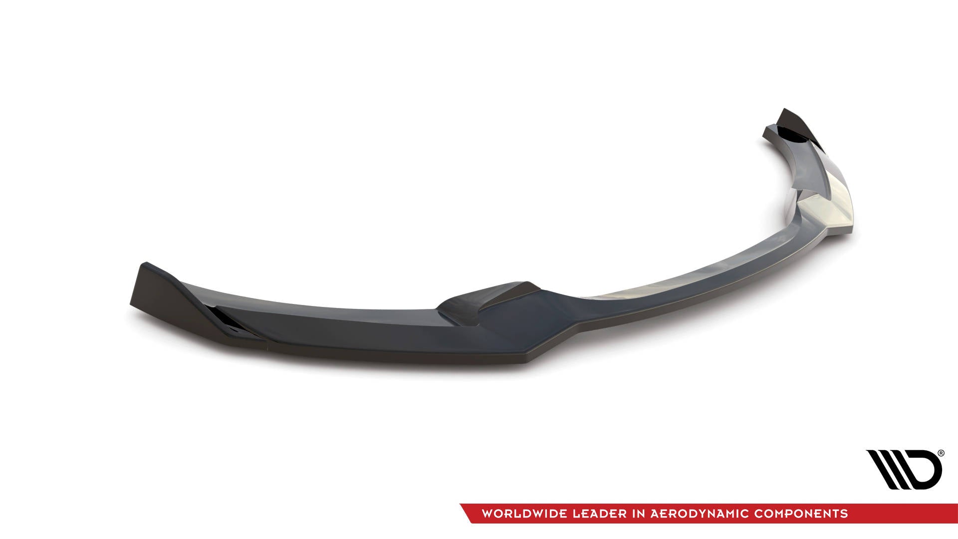 Front Ansatz V.1 für BMW 2 M-Paket F22 schwarz Hochglanz