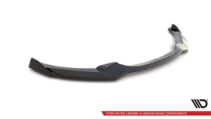 Front Ansatz V.1 für BMW 2 M-Paket F22 schwarz Hochglanz