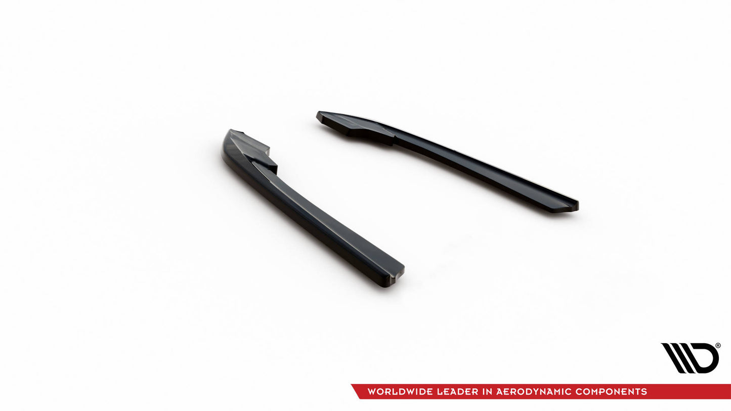 Heck Ansatz Flaps Diffusor V.3 für BMW 3er M-Paket G20 / G21 schwarz matt