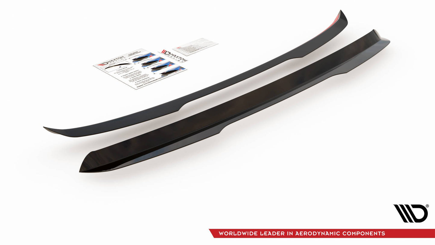 Spoiler CAP für Audi Q7 S-Line Mk.1 schwarz matt