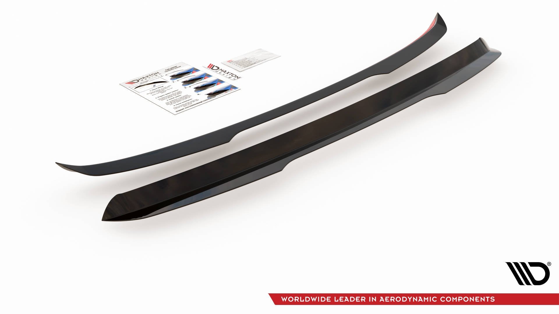 Spoiler CAP für Audi Q7 S-Line Mk.1 schwarz matt