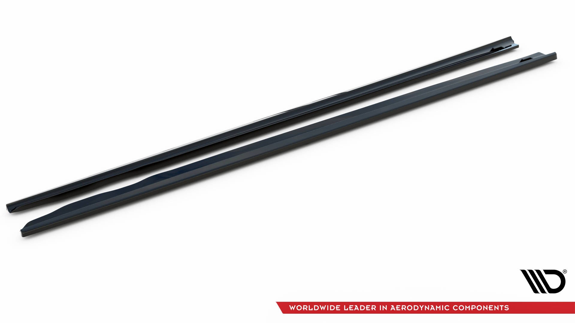 Seitenschweller Ansatz für BMW 3er GT F34 schwarz Hochglanz
