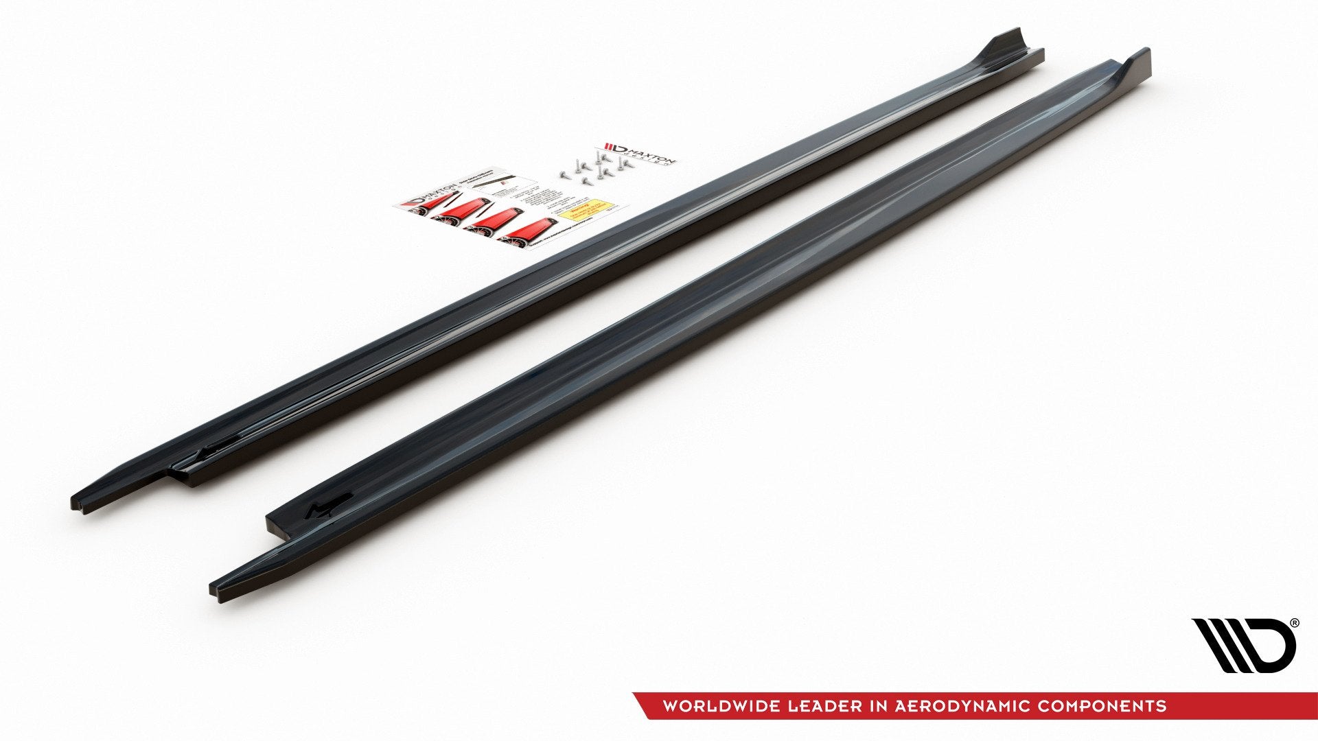 Seitenschweller Ansatz für V.1 für Skoda Octavia Mk4  Carbon Look