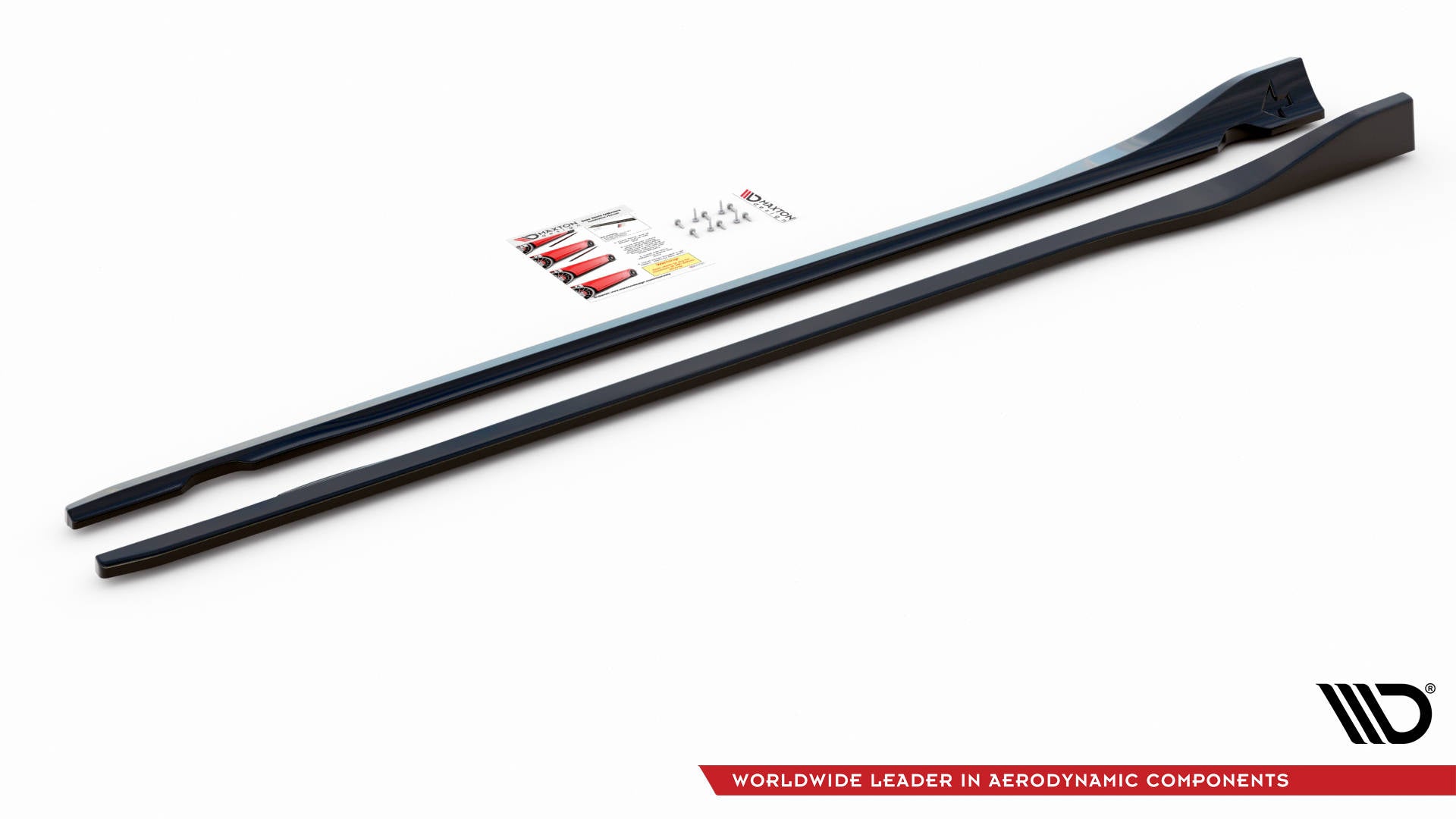 Seitenschweller Ansatz für Dodge Challenger RT Mk3 Facelift Carbon Look