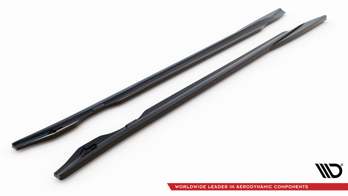 Seitenschweller Ansatz für V.1 für Audi e-Tron GT / RS GT Mk1 Carbon Look