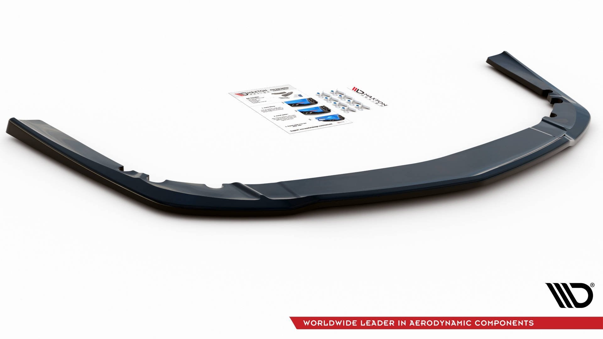 Mittlerer Diffusor Heck Ansatz für Opel Insignia Mk. 1 OPC Facelift schwarz matt