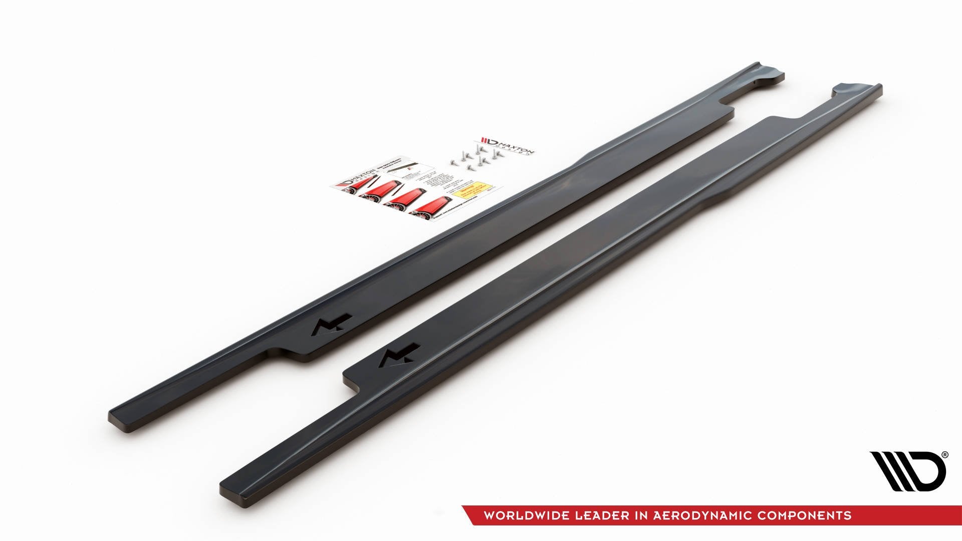 Seitenschweller Ansatz für V.2 für Honda Accord Mk7 Type-S Carbon Look