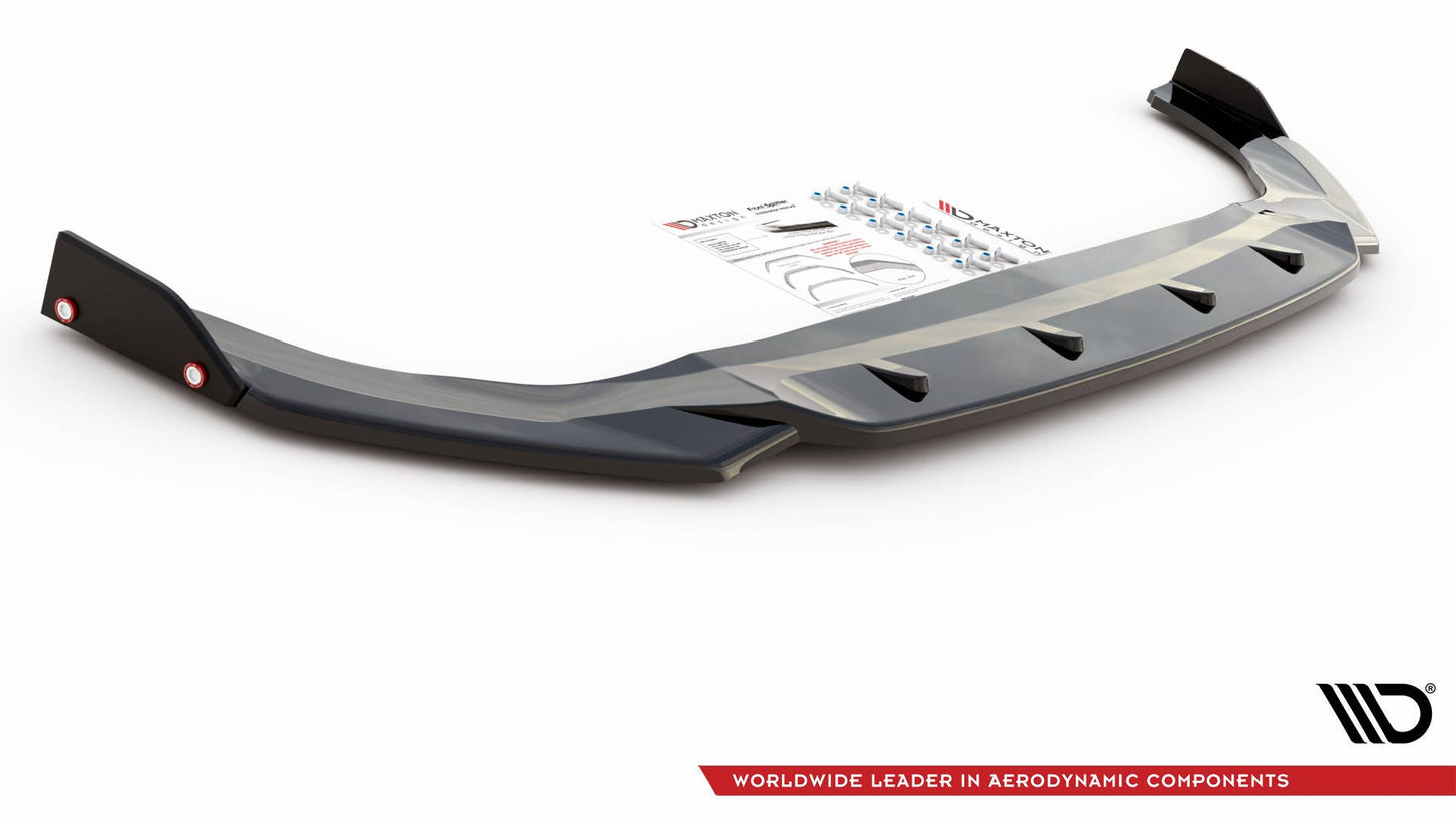 Front Ansatz +Flaps für V.2 Volkswagen Golf 8 GTI