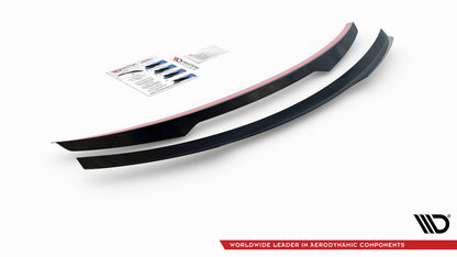 Spoiler CAP für Opel Insignia Mk2 schwarz matt